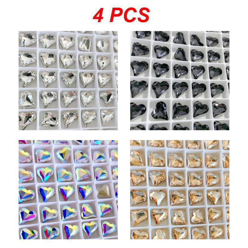 2/3/4 ШТ. Вигнуте серце із загостреним дном Великого розміру Блискучі висхідні зірки Легко наносити Зараз у тренді Скляний камінь Універсальний
2/3/4 ШТ. Вигнуте серце із загостреним дном Великого розміру Блискучі висхідні зірки Легко наносити Зараз у тренді Скляний камінь Універсальний