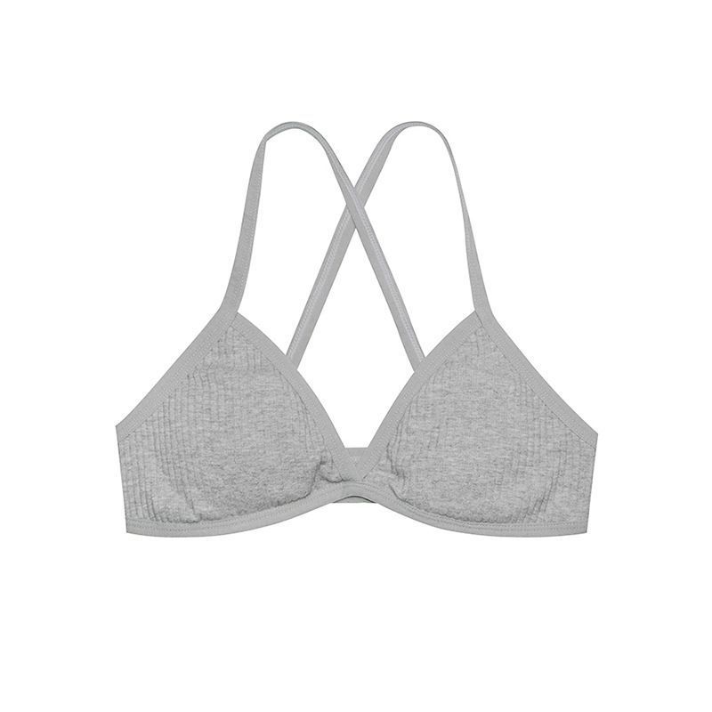 Sports wind triangle cup underwear summer thin breathable pure cotton thread seamless beauty back sling vest bra L【75C/80A/80B】 сірий колір
Sports wind triangle cup underwear summer thin breathable pure cotton thread seamless beauty back sling vest bra L【75C/80A/80B】 сірий колір