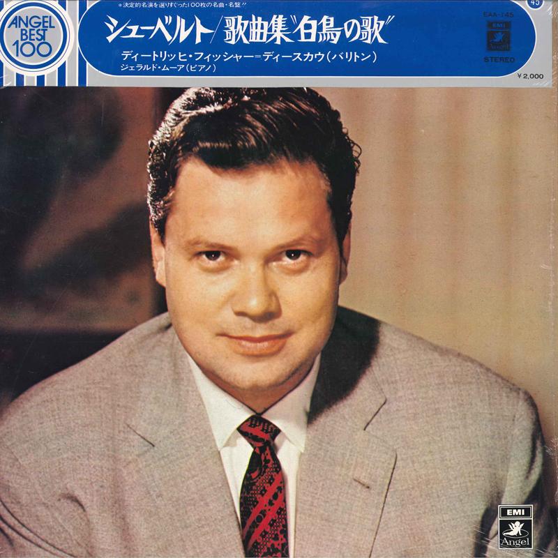 LP Record D.FISCHER-DIESKAU - Schubert: SCHWANENGESANG EAA145 ANGEL - Japan Classical Used
LP Record D.FISCHER-DIESKAU - Schubert: SCHWANENGESANG EAA145 ANGEL - Japan Classical Used