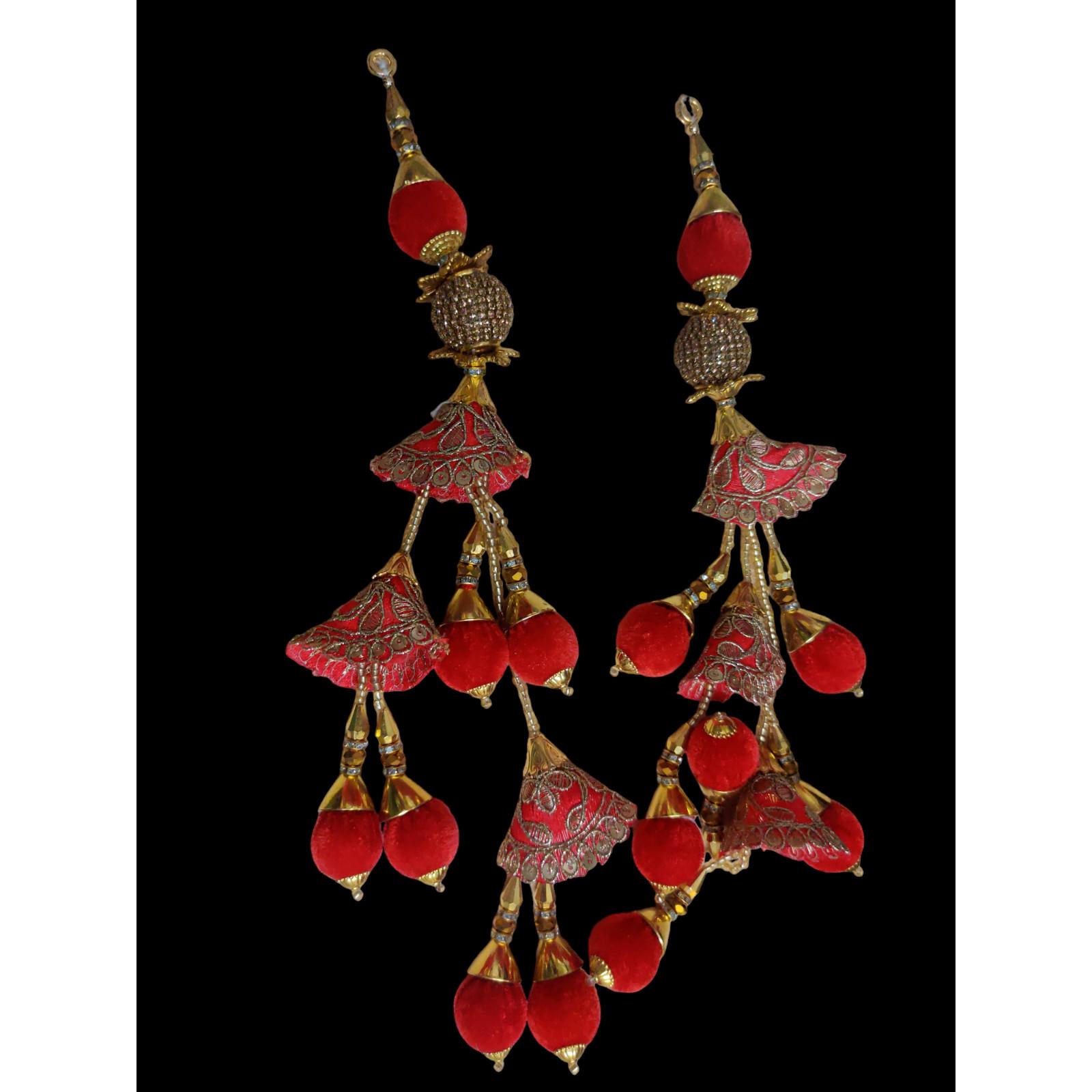 @ Beautiful Bridal Latkan Red And Golden Color For Lehenga n457 Zr663-60%Off
@ Beautiful Bridal Latkan Red And Golden Color For Lehenga n457 Zr663-60%Off