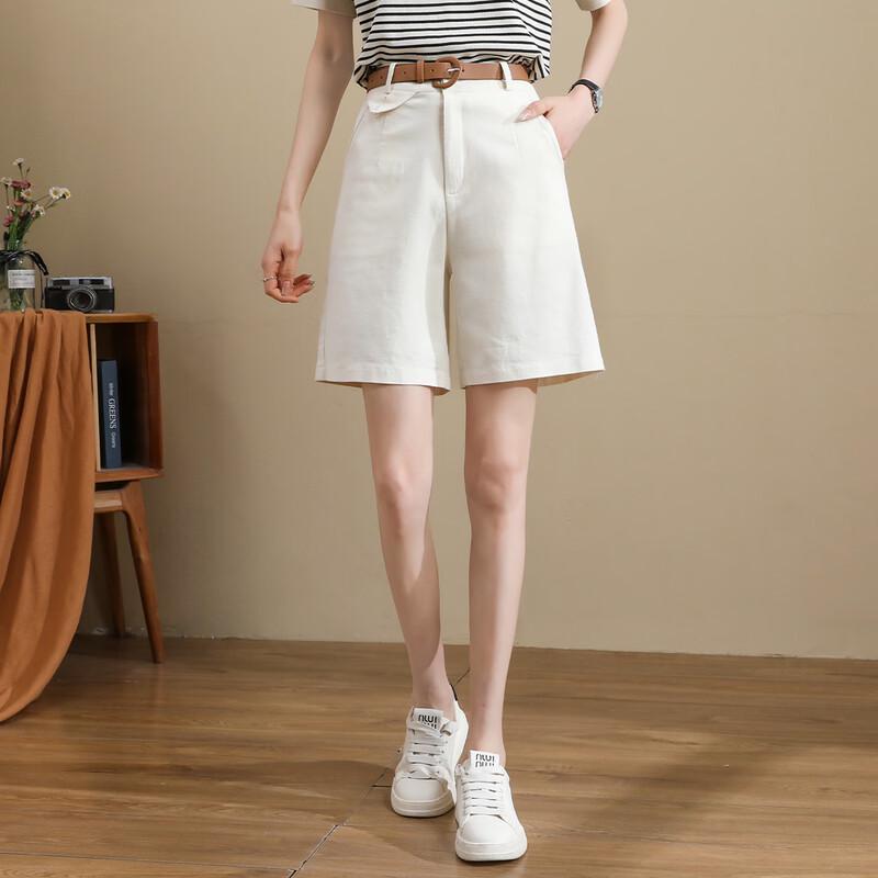 TERRE BLEUE Women s High-Waist Straight-Leg Shorts M
TERRE BLEUE Women s High-Waist Straight-Leg Shorts M