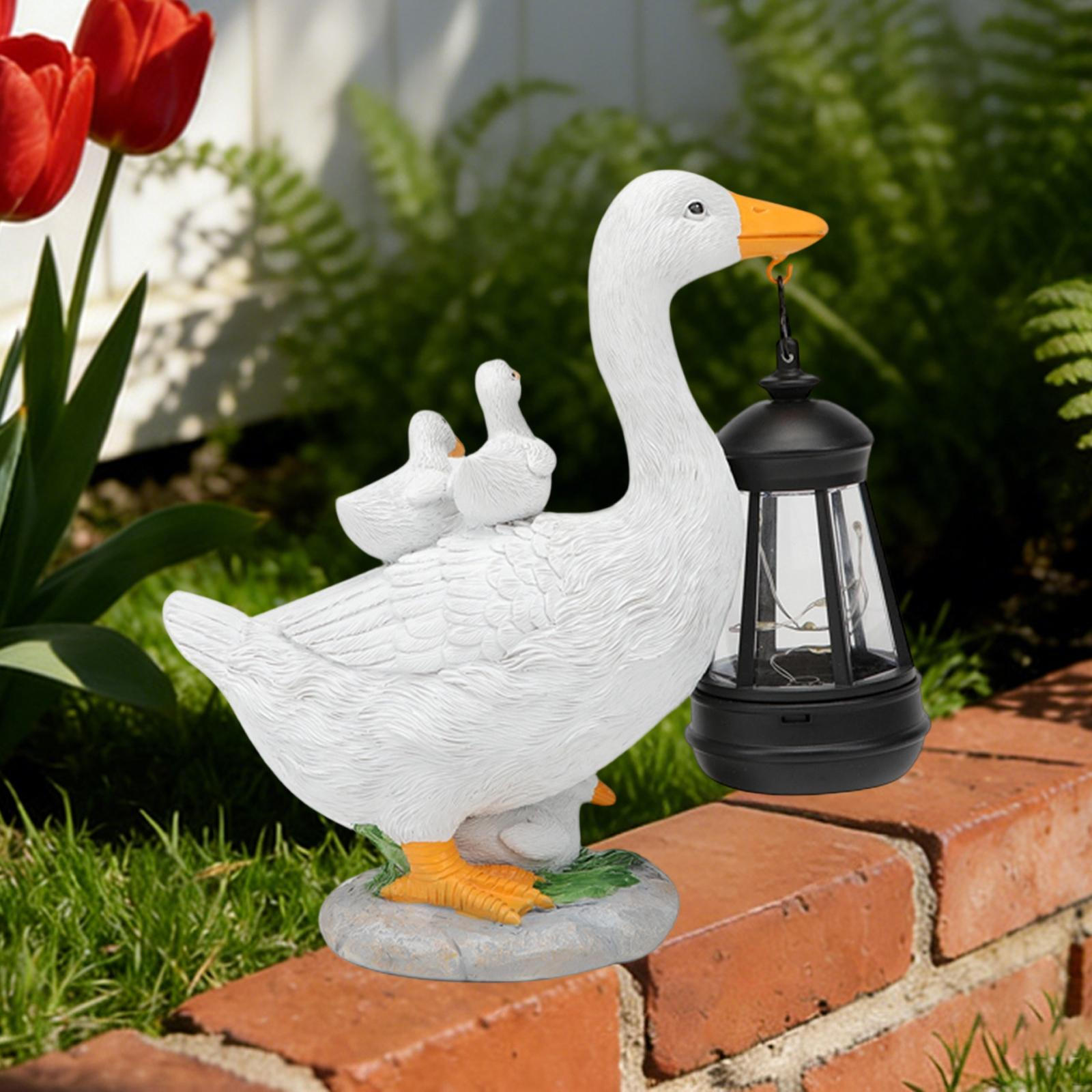 Garden Duck Statue Solar Light, Resin Sculpture Durability, Craft, Unique Animal Figurine Lamp
Garden Duck Statue Solar Light, Resin Sculpture Durability, Craft, Unique Animal Figurine Lamp