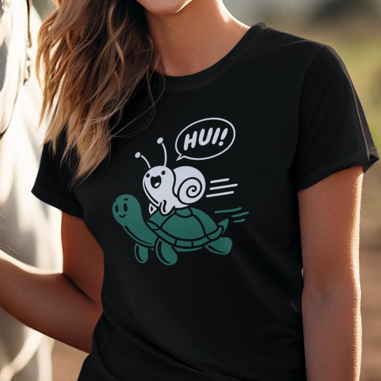 Wow Snail Riding Turtle Cartoon Funny Fun Comedy Women s T-Shirt XL
Wow Snail Riding Turtle Cartoon Funny Fun Comedy Women s T-Shirt XL