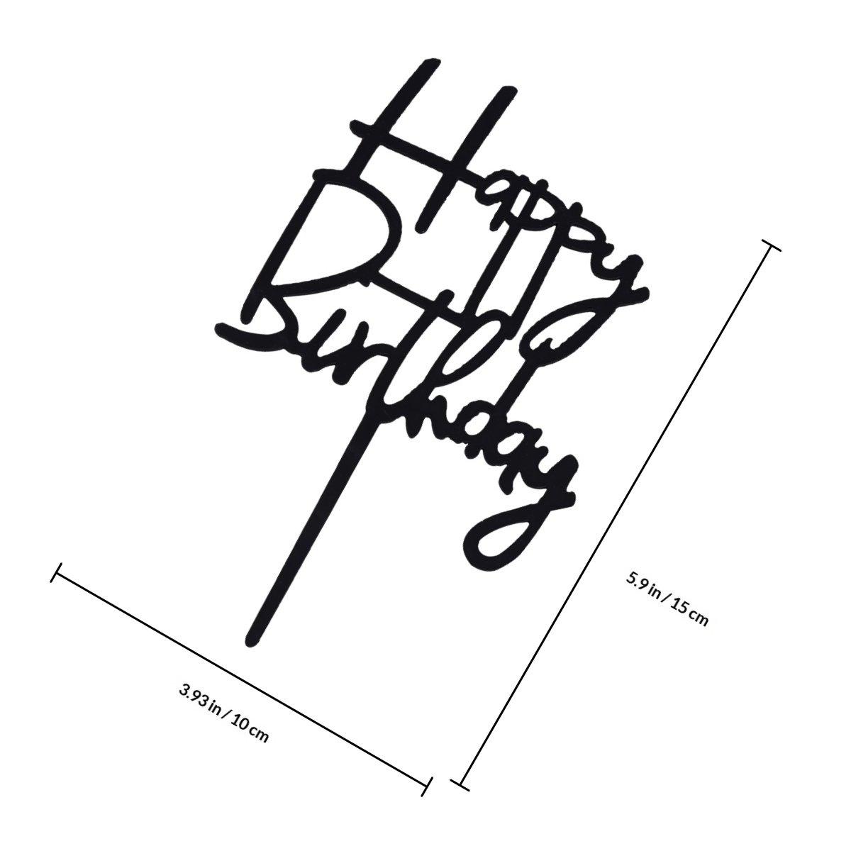 10Pcs Birthday Cake Insert Card Acrylic Cake Topper Decorative Party Supplies Dessert Toppers Cupcake Decor for Shops Home
10Pcs Birthday Cake Insert Card Acrylic Cake Topper Decorative Party Supplies Dessert Toppers Cupcake Decor for Shops Home
