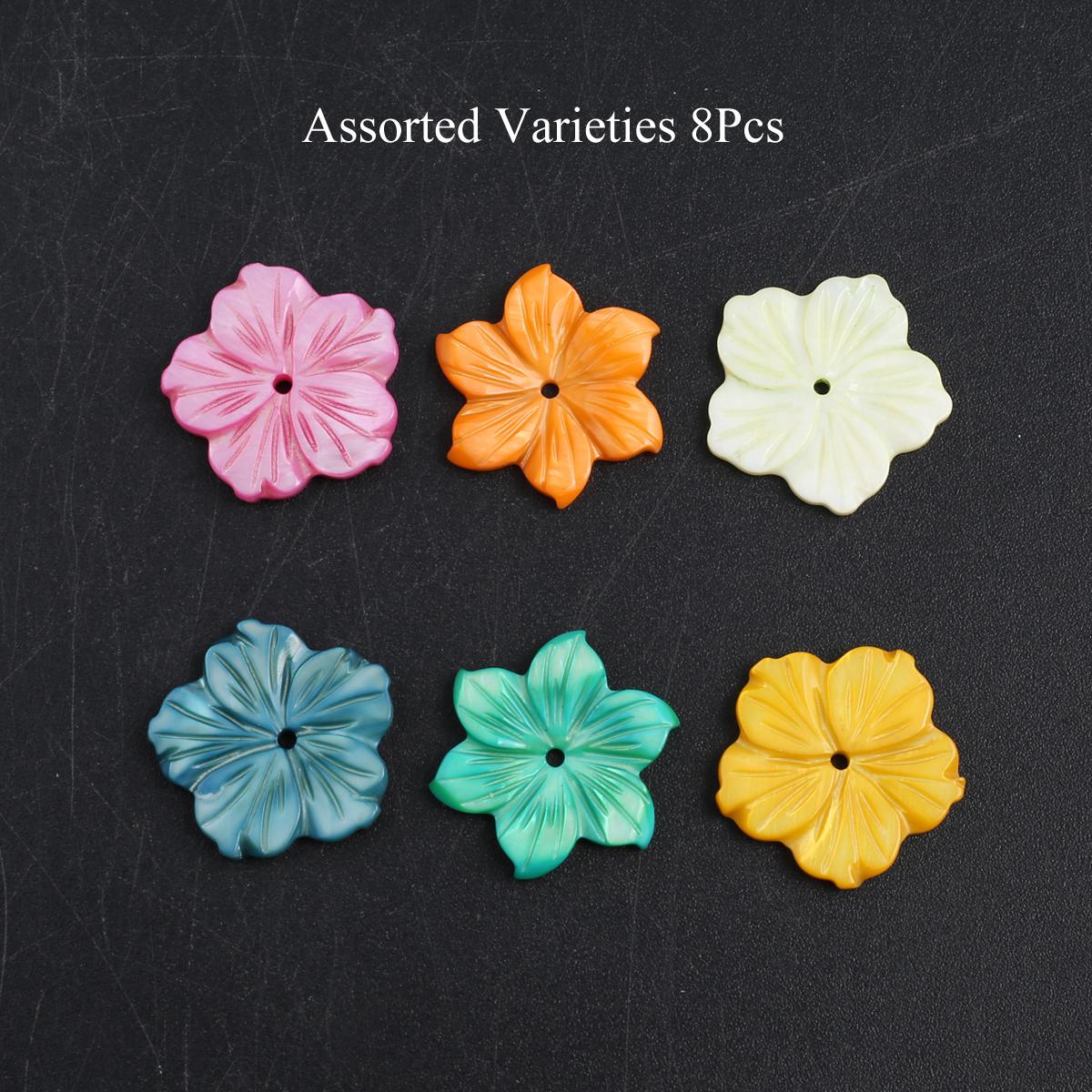 Бусины из натуральных ракушек с отверстием, бусины в форме красочных цветов в садовом стиле для рождественских принадлежностей своими руками - раскройте творческий потенциал в изготовлении украшений 21 мм 8Pcs/21mm
Бусины из натуральных ракушек с отверстием, бусины в форме красочных цветов в садовом стиле для рождественских принадлежностей своими руками - раскройте творческий потенциал в изготовлении украшений 21 мм 8Pcs/21mm