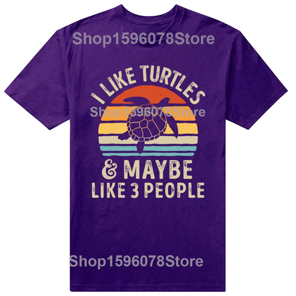 Funny I Like Turtles and Maybe 3 People Turtle Lover Retro Tshirts Men Casual Tshirt 100 Cotton Loose Oversized T Shirt 4XL
Funny I Like Turtles and Maybe 3 People Turtle Lover Retro Tshirts Men Casual Tshirt 100 Cotton Loose Oversized T Shirt 4XL