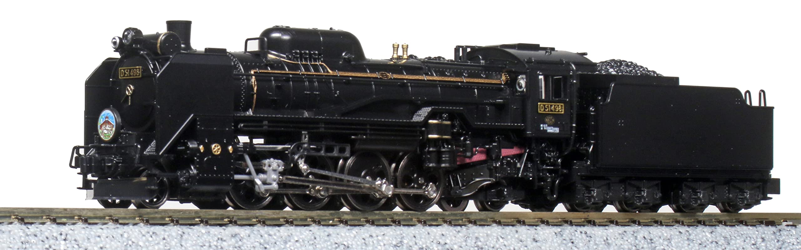 KATO N-калибр D51 498 (с боковым светом) 2016-A Железнодорожная модель паровоза черного цвета
KATO N-калибр D51 498 (с боковым светом) 2016-A Железнодорожная модель паровоза черного цвета