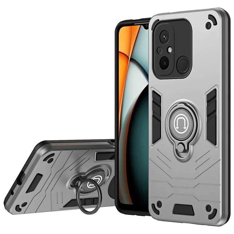 For Xiaomi Poco C55 4G Redmi 12C 4G Slim-Fit Phone Case PC+TPU+Metal Kickstand Phone Cover 
For Xiaomi Poco C55 4G Redmi 12C 4G Slim-Fit Phone Case PC+TPU+Metal Kickstand Phone Cover