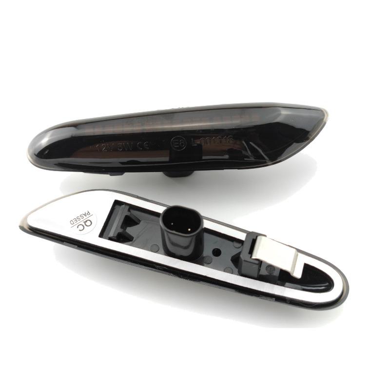 2pcs Led flowing fender turn signals and sequential flashing lights are suitable for BMW 1Series,3Series,5Series,E90 E60 and E46
2pcs Led flowing fender turn signals and sequential flashing lights are suitable for BMW 1Series,3Series,5Series,E90 E60 and E46