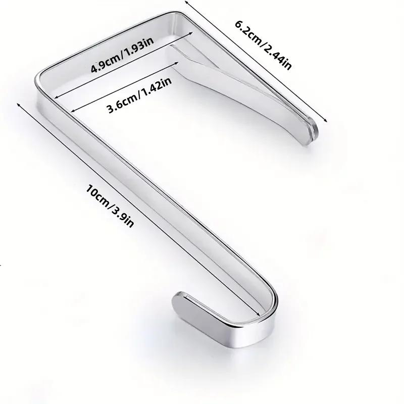 Organize Your Home with 8pcs Over The Door Hooks - Heavy Duty Stainless Steel Hanger for Clothes, Towels, Hats, Coats
Organize Your Home with 8pcs Over The Door Hooks - Heavy Duty Stainless Steel Hanger for Clothes, Towels, Hats, Coats
