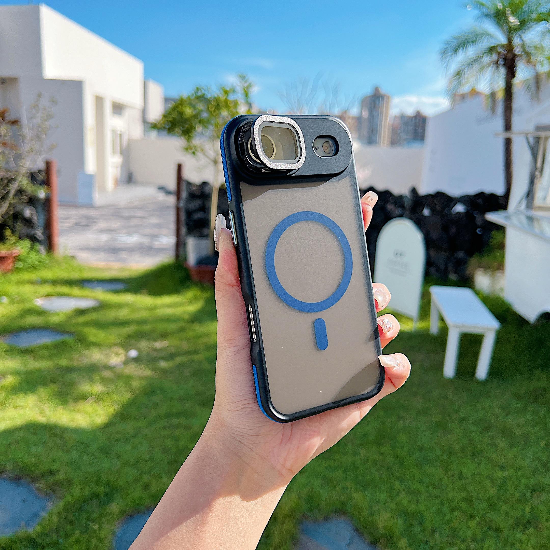 For iPhone Air Magnetic Case Skin-Touch TPU Acrylic Phone Back Cover with Lens Protector Kickstand
For iPhone Air Magnetic Case Skin-Touch TPU Acrylic Phone Back Cover with Lens Protector Kickstand