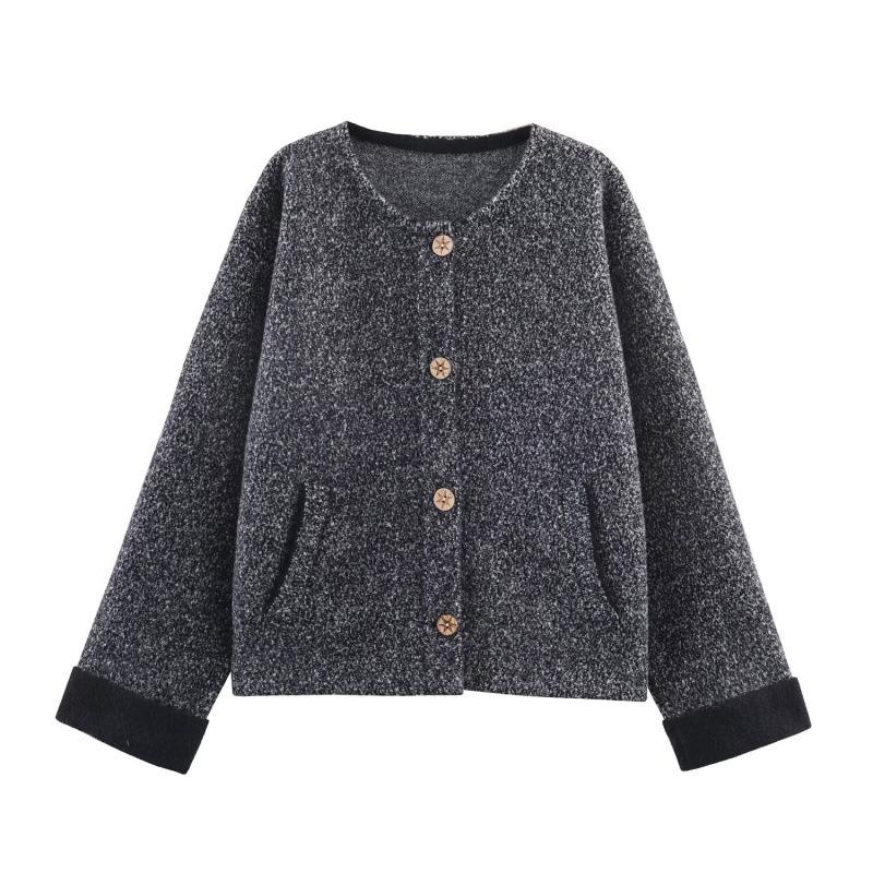2025 European & American Heather Yarn Retro Cocoon-Shaped Knit Sweater Coat One Size
2025 European & American Heather Yarn Retro Cocoon-Shaped Knit Sweater Coat One Size