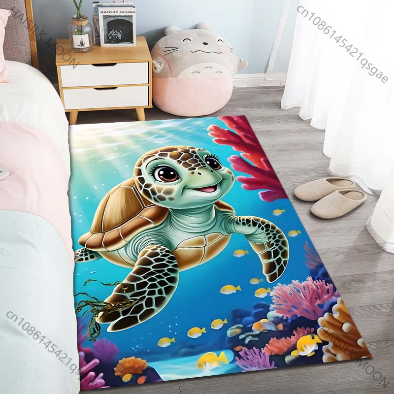 1PC Turtle and Coral Reef Carpet for Living Room Bedroom Sofa Home Decor Rus Non-slip Floor Mat Luxury Gift Multiple Sizes 40cm x 60cm
1PC Turtle and Coral Reef Carpet for Living Room Bedroom Sofa Home Decor Rus Non-slip Floor Mat Luxury Gift Multiple Sizes 40cm x 60cm