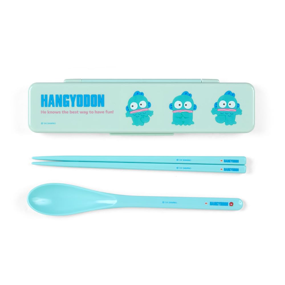 Sanrio Chopsticks & Spoon Set Hangyodon Half Fish HANGYODON 1.8 x 18.8 x 4.7cm New Life Lunch Goods Character 298425 SANRIO
Sanrio Chopsticks & Spoon Set Hangyodon Half Fish HANGYODON 1.8 x 18.8 x 4.7cm New Life Lunch Goods Character 298425 SANRIO