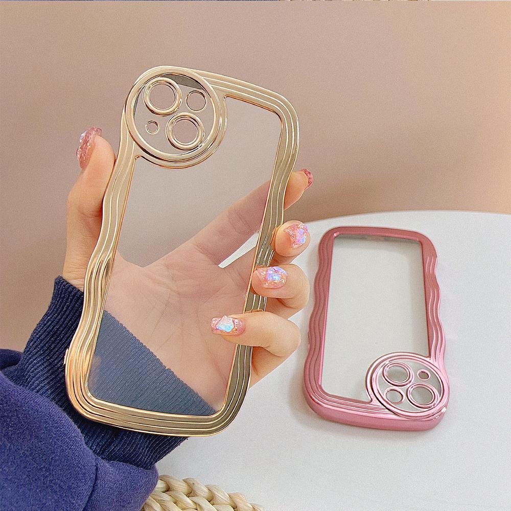 Стильный чехол для телефона с гальваническим покрытием Wave для Samsung Galaxy S22 Ultra 5G S21 S20 FE S10 A73 A53 A52 A51 A33 M22 A03, мягкий прозрачный противоударный чехол
Стильный чехол для телефона с гальваническим покрытием Wave для Samsung Galaxy S22 Ultra 5G S21 S20 FE S10 A73 A53 A52 A51 A33 M22 A03, мягкий прозрачный противоударный чехол