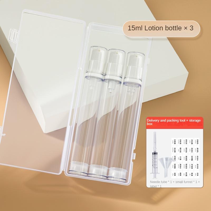 1 набор 15 мл прозрачный пустой многоразовый безвоздушный вакуумный насос крем лосьон и спрей портативный набор флаконов образец упаковки для туалетных принадлежностей
1 набор 15 мл прозрачный пустой многоразовый безвоздушный вакуумный насос крем лосьон и спрей портативный набор флаконов образец упаковки для туалетных принадлежностей