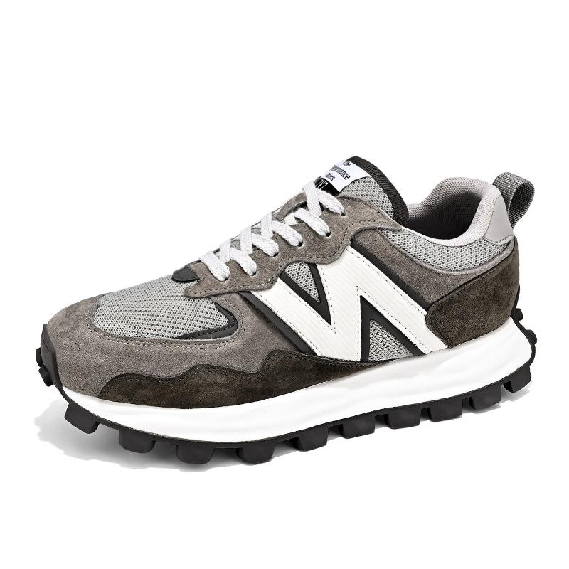 Mesh Suede Casual Sneakers Men Platform Sole Breathable Outdoor Shoes Sports Shoes 40 сірий
Mesh Suede Casual Sneakers Men Platform Sole Breathable Outdoor Shoes Sports Shoes 40 сірий