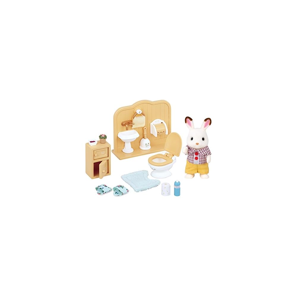 Sylvanian Families Chocolate Rabbit Boy Doll and Furniture Set DF-09 Toy for Dollhouse Ages 3 and Up
Sylvanian Families Chocolate Rabbit Boy Doll and Furniture Set DF-09 Toy for Dollhouse Ages 3 and Up
