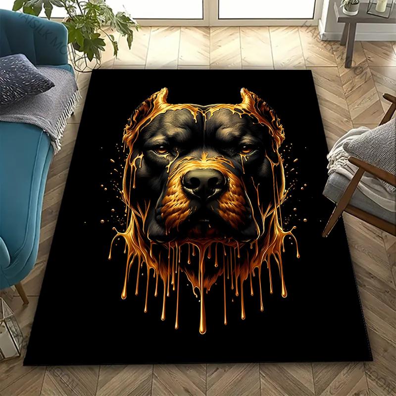 3D HD APBT Американський буллі та пітбуль Килим Новий випуск! Килим для вітальні, спальні, офісних зон, міцний, можна прати в машині 100x150cm
3D HD APBT Американський буллі та пітбуль Килим Новий випуск! Килим для вітальні, спальні, офісних зон, міцний, можна прати в машині 100x150cm