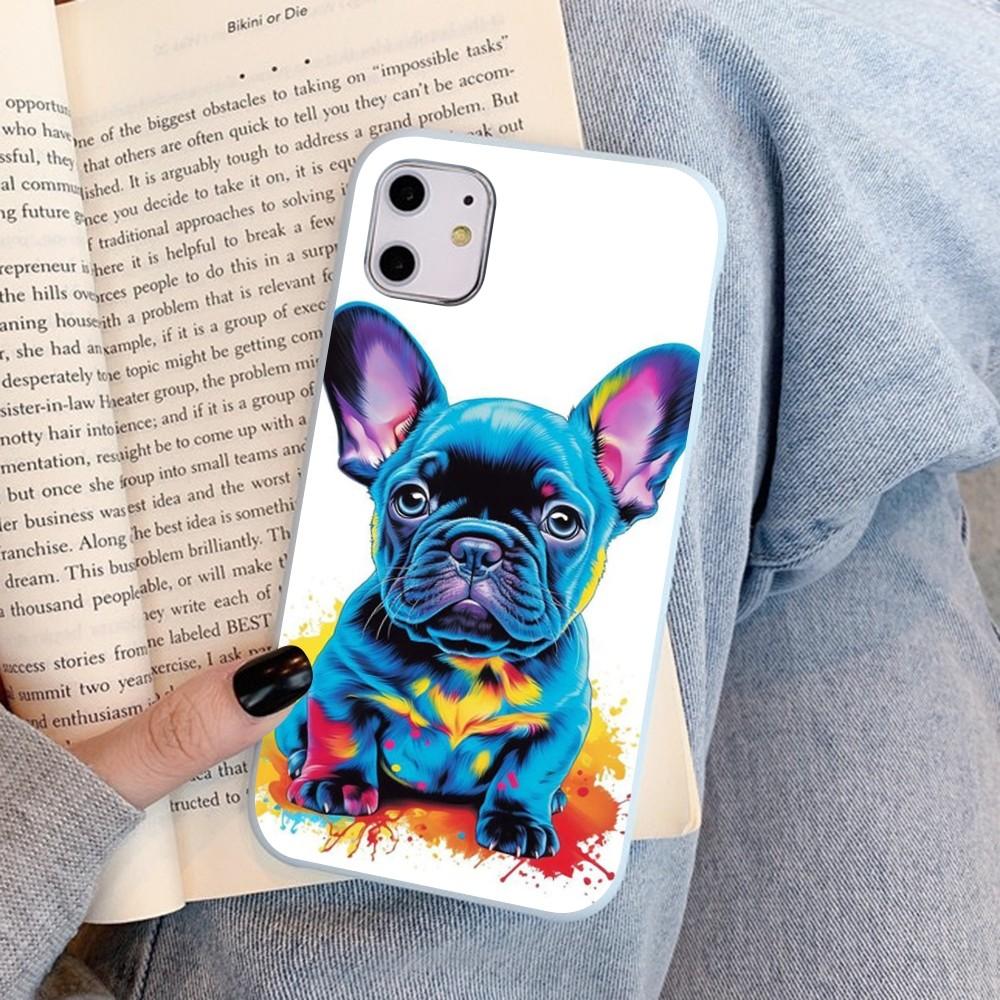 French Bulldog Dog Pug Phone Case For IPhone 14 11 12 13 Mini Pro Xs Max 8 7 6 6S Plus X XR Solid Candy Color Case iphone XS
French Bulldog Dog Pug Phone Case For IPhone 14 11 12 13 Mini Pro Xs Max 8 7 6 6S Plus X XR Solid Candy Color Case iphone XS