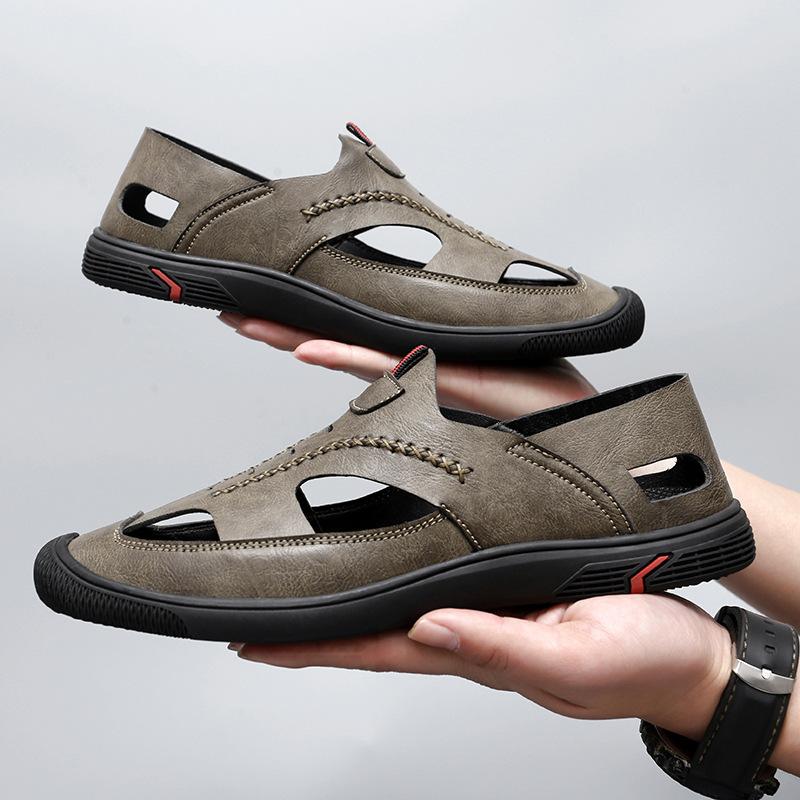 Large size summer casual hollow Doudou shoes men s British casual breathable sandals microfiber one pedal Shoes 38 чорний
Large size summer casual hollow Doudou shoes men s British casual breathable sandals microfiber one pedal Shoes 38 чорний