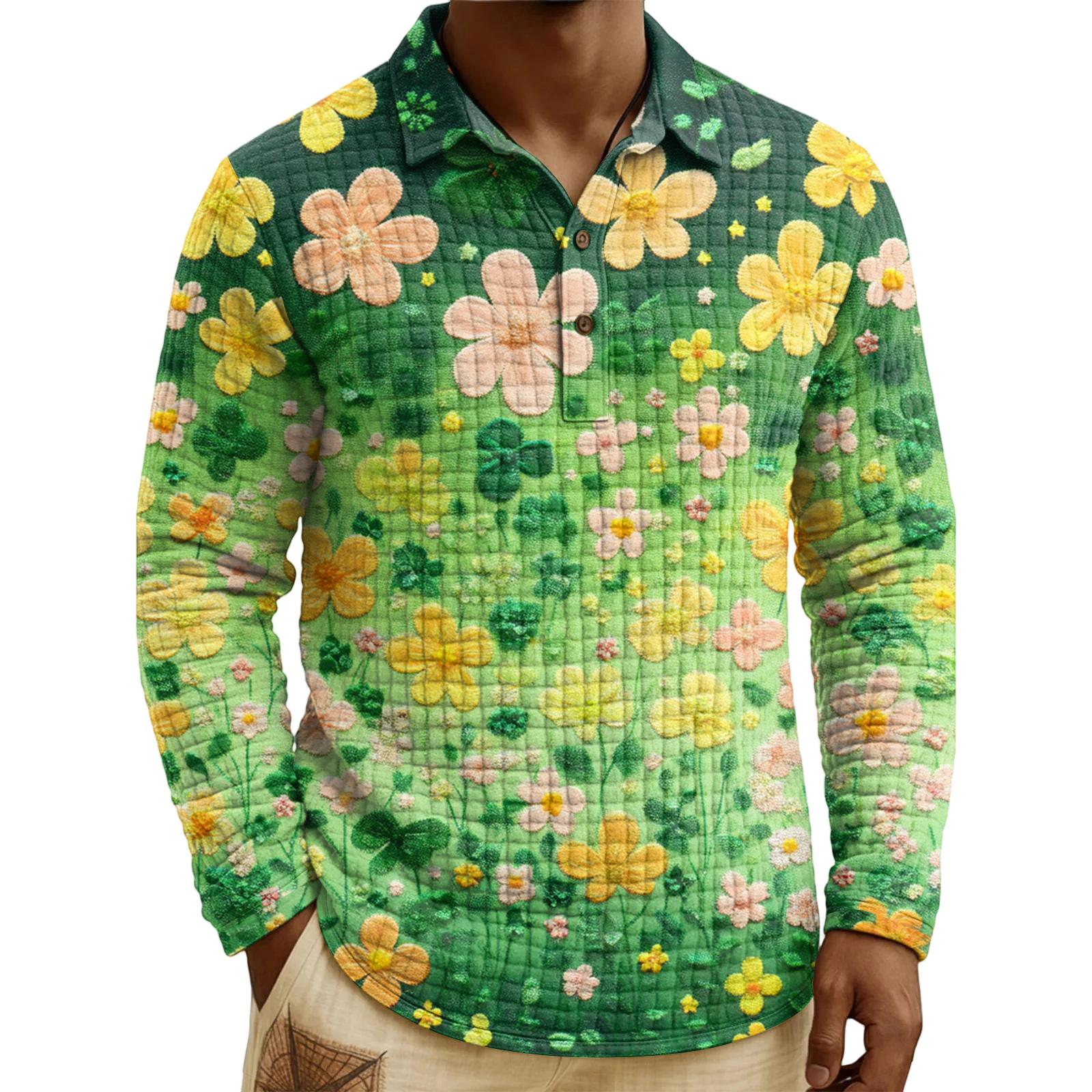 Men s Quilted Knit Pullover Button-down Top S
Men s Quilted Knit Pullover Button-down Top S