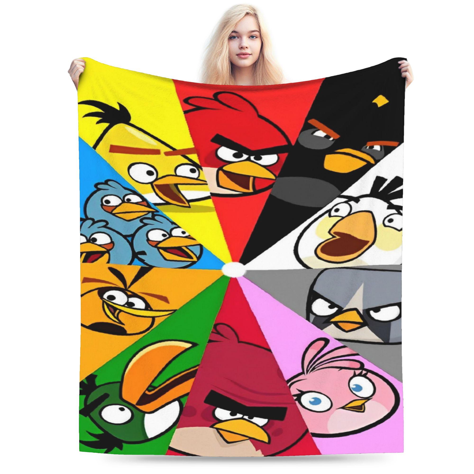 Гра-стрілялка Angry Birds Плед М який Кораловий Фліс Плюшевий Зцілюючі Подарунки Плед-килим Шматок 40x50in
Гра-стрілялка Angry Birds Плед М який Кораловий Фліс Плюшевий Зцілюючі Подарунки Плед-килим Шматок 40x50in