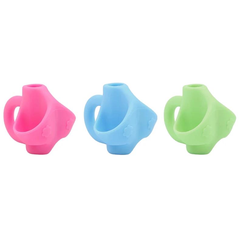 1/6 шт. Силиконовые держатели для карандашей, фиксаторы для трех пальцев, для коррекции осанки при письме, тренажер для захвата, детский держатель для карандашей, вспомогательное средство для письма
1/6 шт. Силиконовые держатели для карандашей, фиксаторы для трех пальцев, для коррекции осанки при письме, тренажер для захвата, детский держатель для карандашей, вспомогательное средство для письма