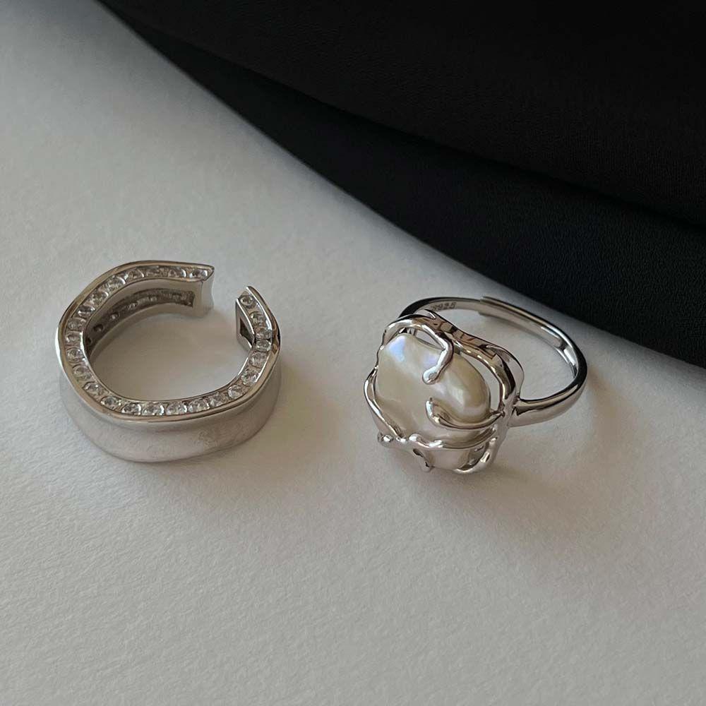 Finger Jewelry Joint Rings Engagement Geometric Open Ring Concave Ring Women Ring Korean Style
Finger Jewelry Joint Rings Engagement Geometric Open Ring Concave Ring Women Ring Korean Style