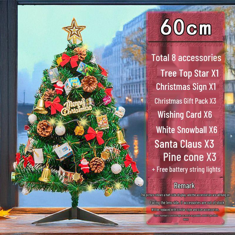 DIY Зашифрованные Рождественские Елки Настольные Украшения - Стильное Настольное Украшение