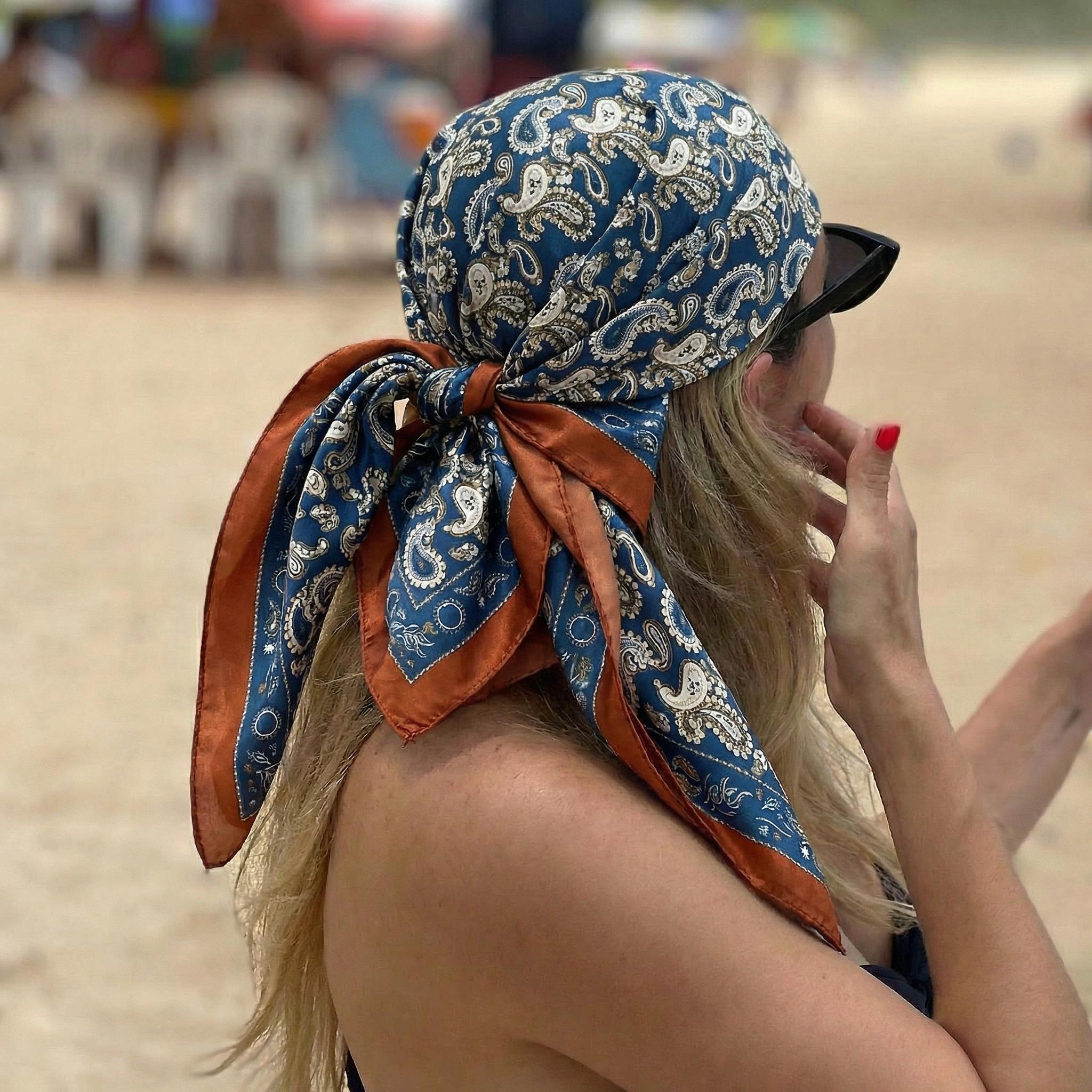 Silk Shawl Satin Square Scarf For Women Flower Neckerchief Female New Headband Hair Bands Print Foulard Hijab Wraps Bandana 2026 90x90cm
Silk Shawl Satin Square Scarf For Women Flower Neckerchief Female New Headband Hair Bands Print Foulard Hijab Wraps Bandana 2026 90x90cm