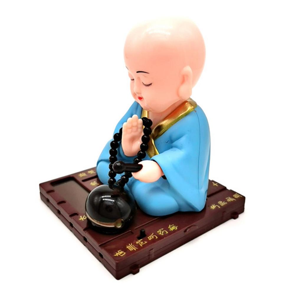 Solar Powered Bobble Shaking Head Monk Ornaments Dancing Toy Buddhist Monk Figurines Statues Car Dash Board Decoration синій
Solar Powered Bobble Shaking Head Monk Ornaments Dancing Toy Buddhist Monk Figurines Statues Car Dash Board Decoration синій