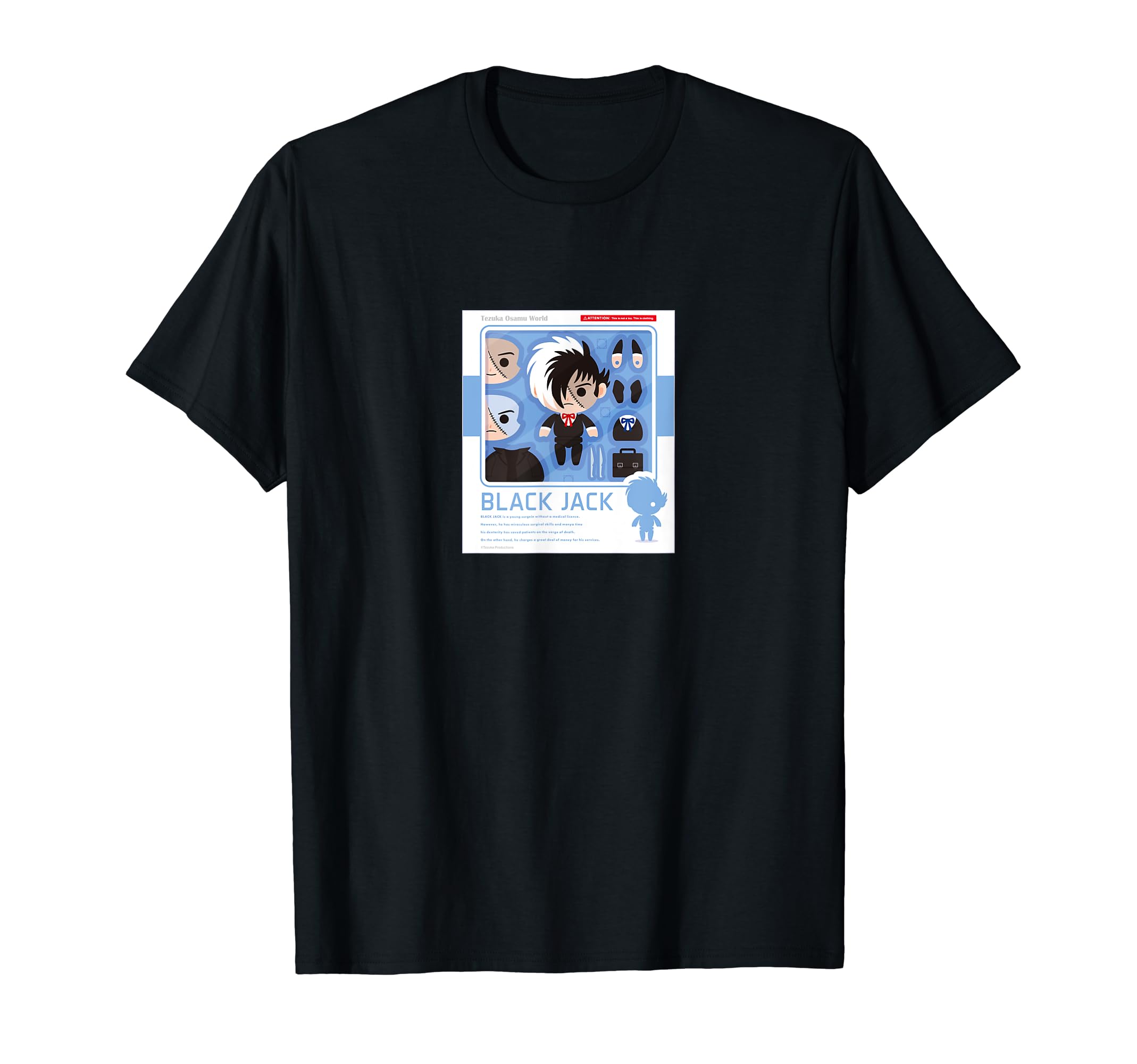 Black Jack Figure Package Style (Black Jack) (C)TEZUKA PRODUCTIONS T-shirt
Black Jack Figure Package Style (Black Jack) (C)TEZUKA PRODUCTIONS T-shirt