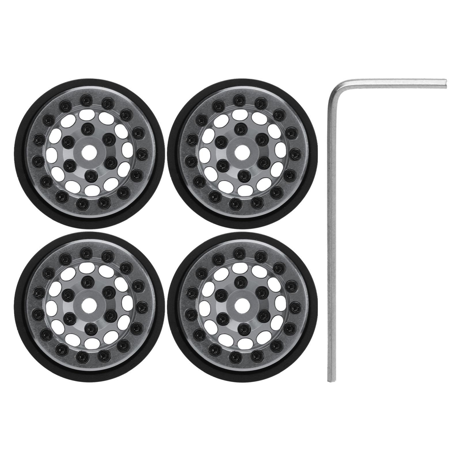 4pcs 1.0 Inch Beadlock Rims 12 Holes Aluminum Alloy RC Wheel Hub for FMS FCX24 124 Crawler
4pcs 1.0 Inch Beadlock Rims 12 Holes Aluminum Alloy RC Wheel Hub for FMS FCX24 124 Crawler