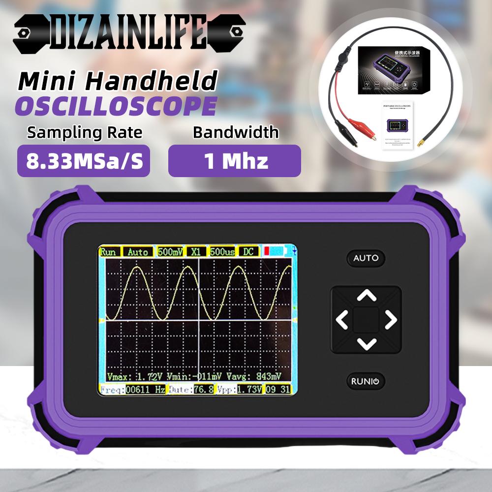 Цифровий осцилограф Генератор сигналів 8,33 МГц/с 1 МГц Мультиметр Багатофункціональний електричний тестовий інструмент Смуга пропускання Електронний ремонт
Цифровий осцилограф Генератор сигналів 8,33 МГц/с 1 МГц Мультиметр Багатофункціональний електричний тестовий інструмент Смуга пропускання Електронний ремонт