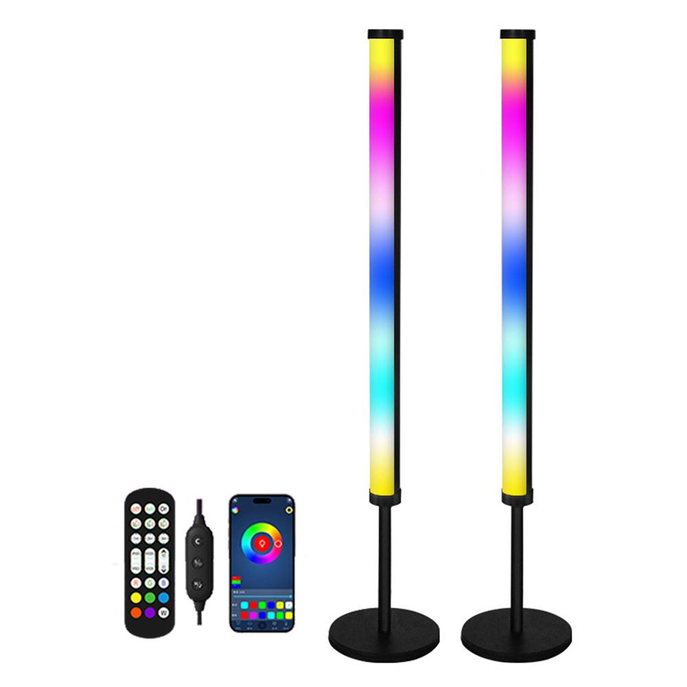 KBB-13 2Pcs Round Base RGB Desktop Atmosphere Light for PC Gaming Music Rhythm Remote Control LED Lamp A
KBB-13 2Pcs Round Base RGB Desktop Atmosphere Light for PC Gaming Music Rhythm Remote Control LED Lamp A