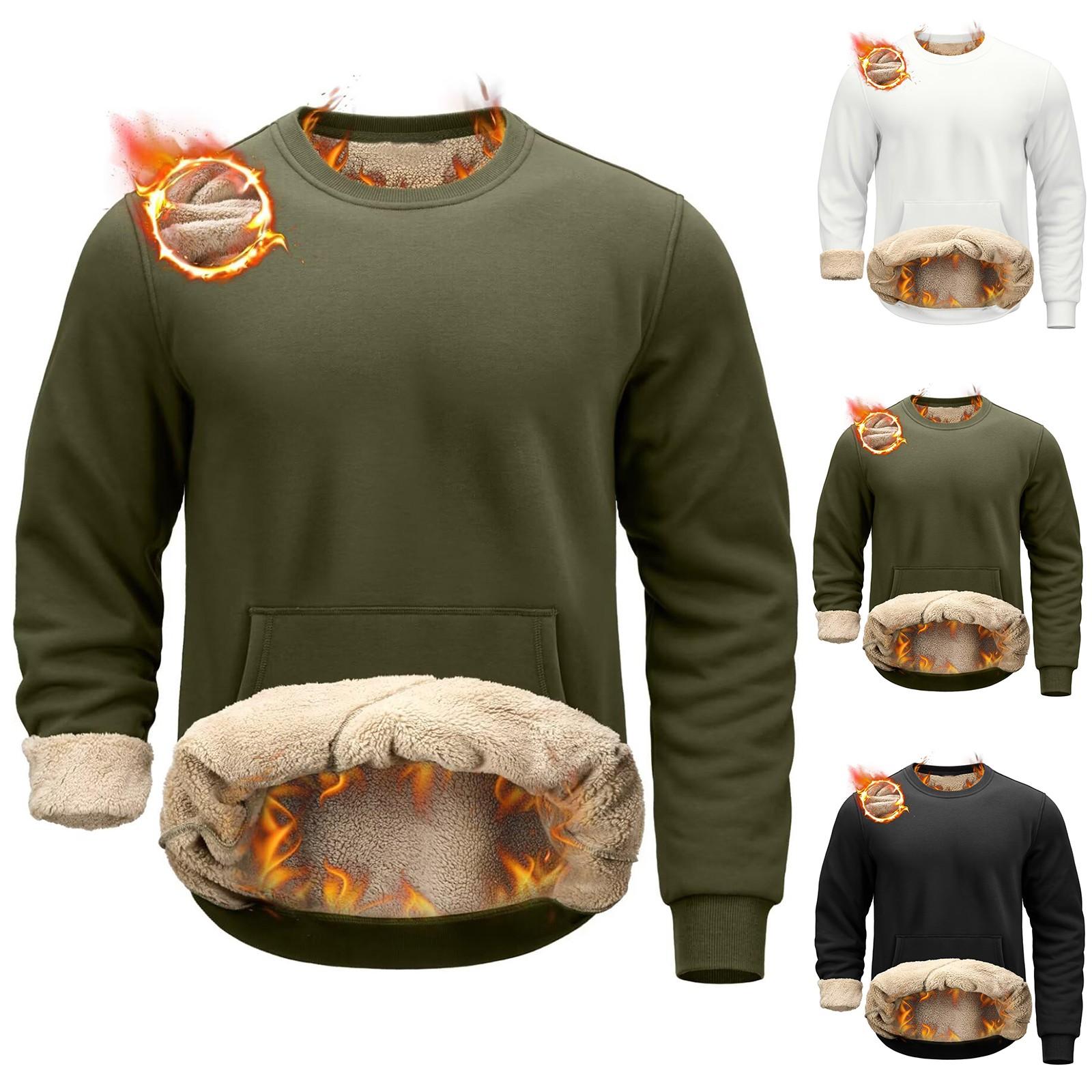 Sweatshirts For Men Unisex Long Sleeve Fleece Casual Fuzzy Crewneck Pullover Warm Winter M
Sweatshirts For Men Unisex Long Sleeve Fleece Casual Fuzzy Crewneck Pullover Warm Winter M