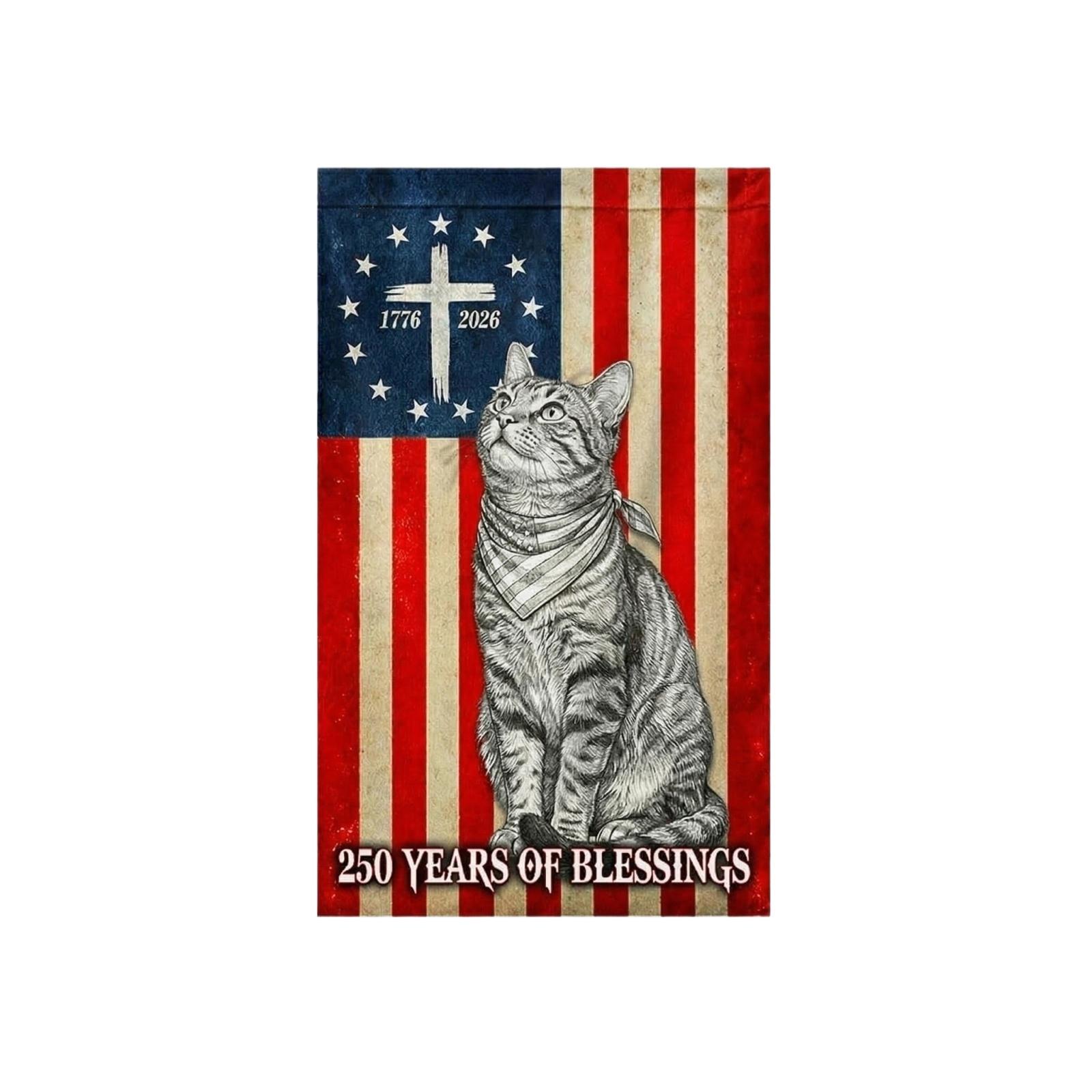 250 Years Garden Flag Single Sided 30X45cm Patriotic Bulldog Design Decorative Outdoor Banner for Yard and Home Display
250 Years Garden Flag Single Sided 30X45cm Patriotic Bulldog Design Decorative Outdoor Banner for Yard and Home Display