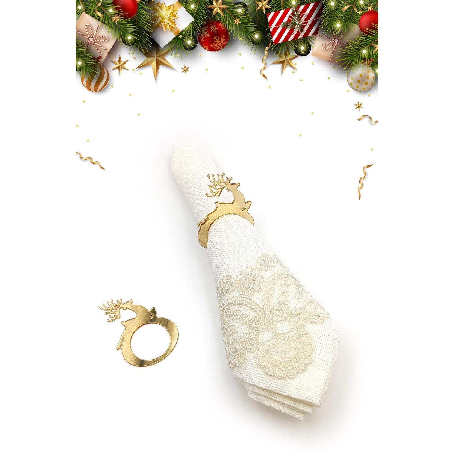 6 Pieces Gold New Year s Deer Patterned, New Year s Decorative Napkin Ring, New Year s Table Accessory, Deco чистий
6 Pieces Gold New Year s Deer Patterned, New Year s Decorative Napkin Ring, New Year s Table Accessory, Deco чистий