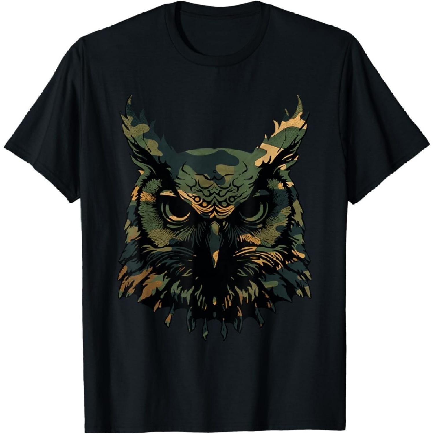 Stealthy Nocturnal Bird Of Prey Dark Camouflage Watching Owl T-Shirt XXXXXL чорний
Stealthy Nocturnal Bird Of Prey Dark Camouflage Watching Owl T-Shirt XXXXXL чорний