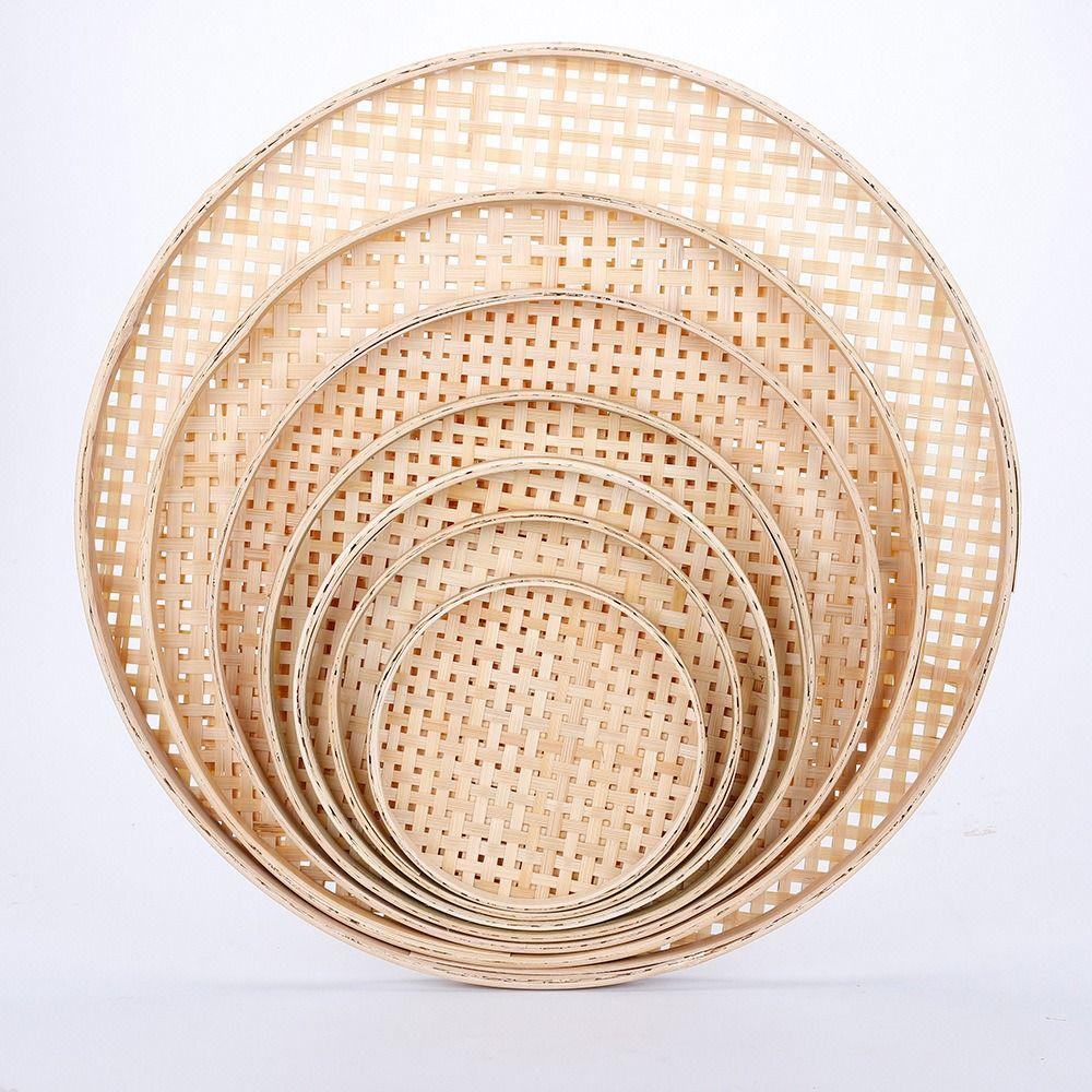 Handmade Weaving Bamboo Sieve Raft 6 Sizes Storage Basket New Round Dustpan Home Decor 18cm
Handmade Weaving Bamboo Sieve Raft 6 Sizes Storage Basket New Round Dustpan Home Decor 18cm