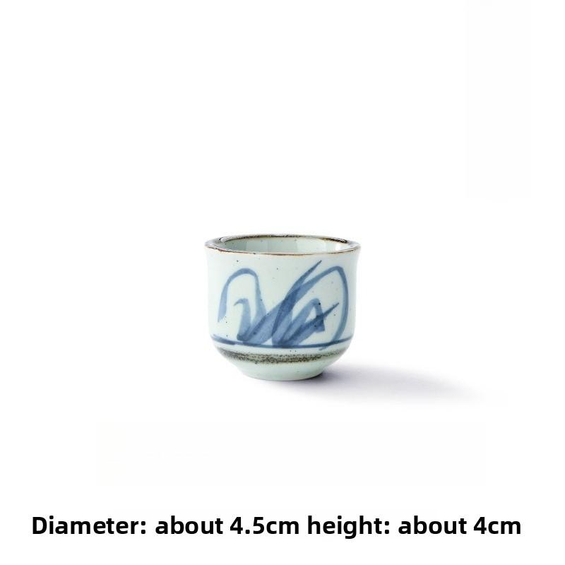 Japanese creative sake glass Baijiu cup hand-painted celadon wine jug wine set ceramic wine dispenser
Japanese creative sake glass Baijiu cup hand-painted celadon wine jug wine set ceramic wine dispenser