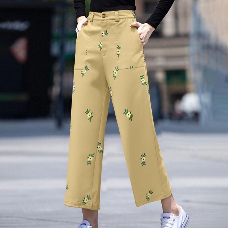 ZANZEA Женские летние повседневные укороченные брюки с цветочным принтом M
ZANZEA Женские летние повседневные укороченные брюки с цветочным принтом M