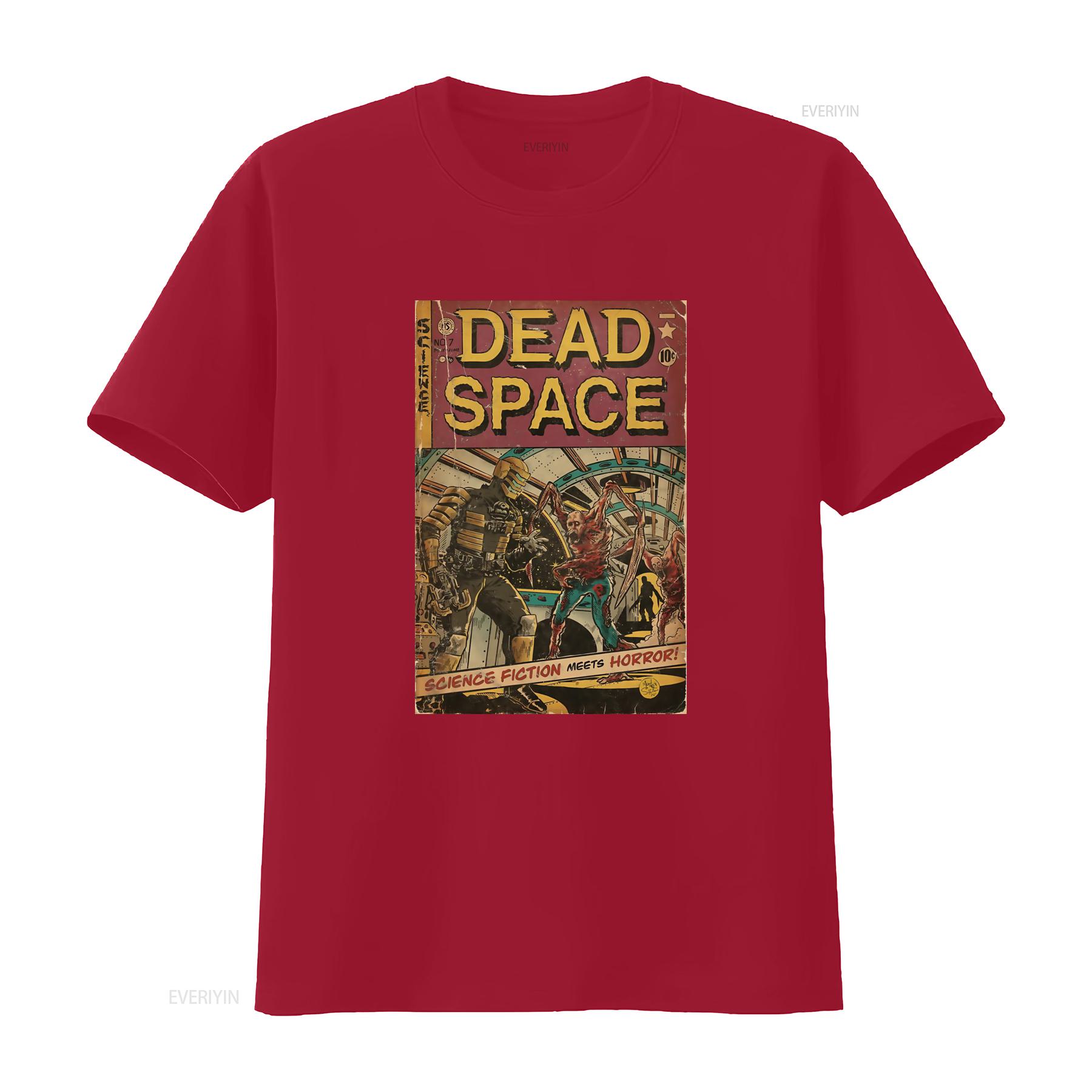 Dead Space Science Fiction Horror Comic Cover Fan Art Classic T Shirt vintage Washed Top For Everyday Wear Slightly Casual S
Dead Space Science Fiction Horror Comic Cover Fan Art Classic T Shirt vintage Washed Top For Everyday Wear Slightly Casual S