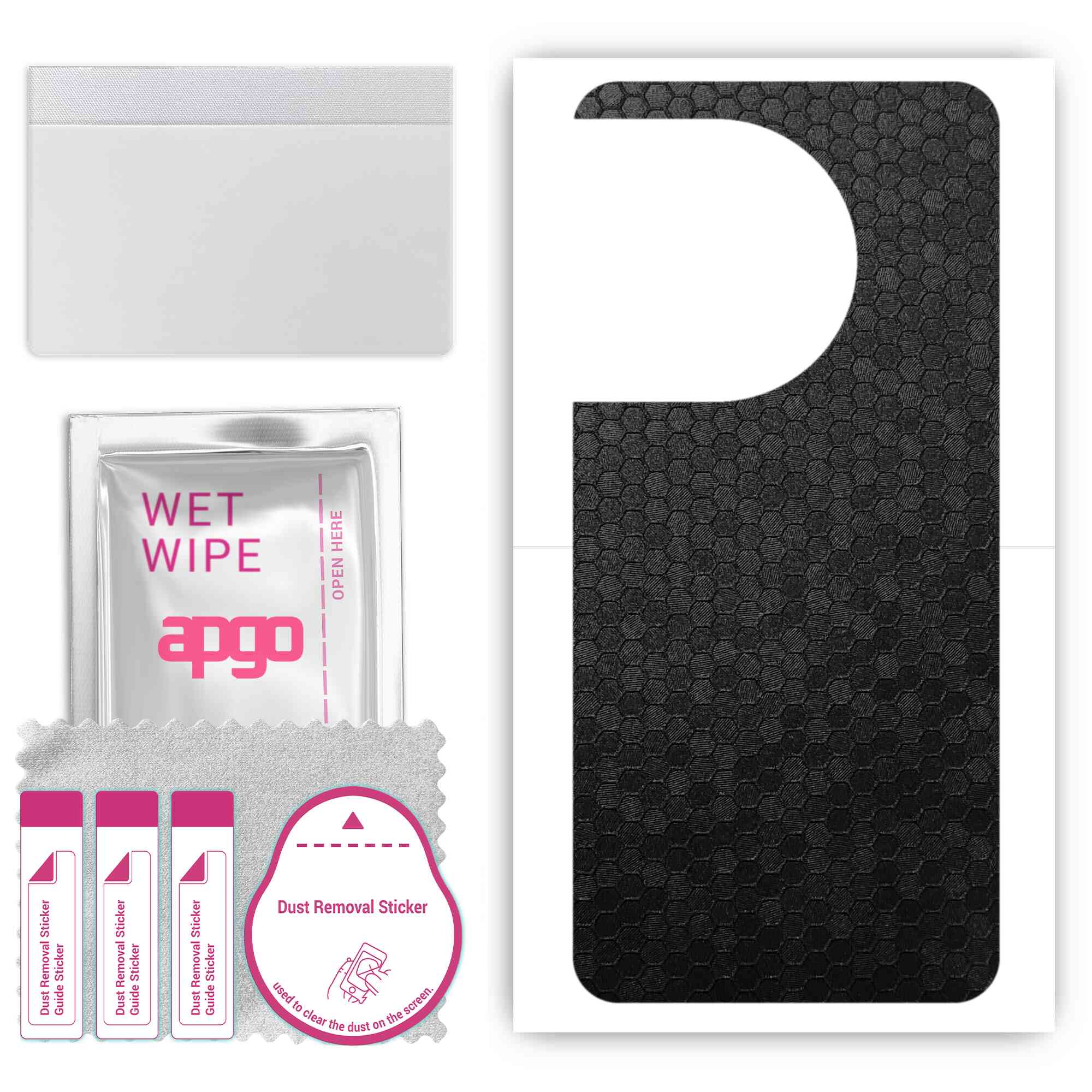 apgo Protective Skin Sticker for the back compatible with OnePlus 11, Wrap Film, Foil, Vinyl - Pattern Black Honeycomb
apgo Protective Skin Sticker for the back compatible with OnePlus 11, Wrap Film, Foil, Vinyl - Pattern Black Honeycomb