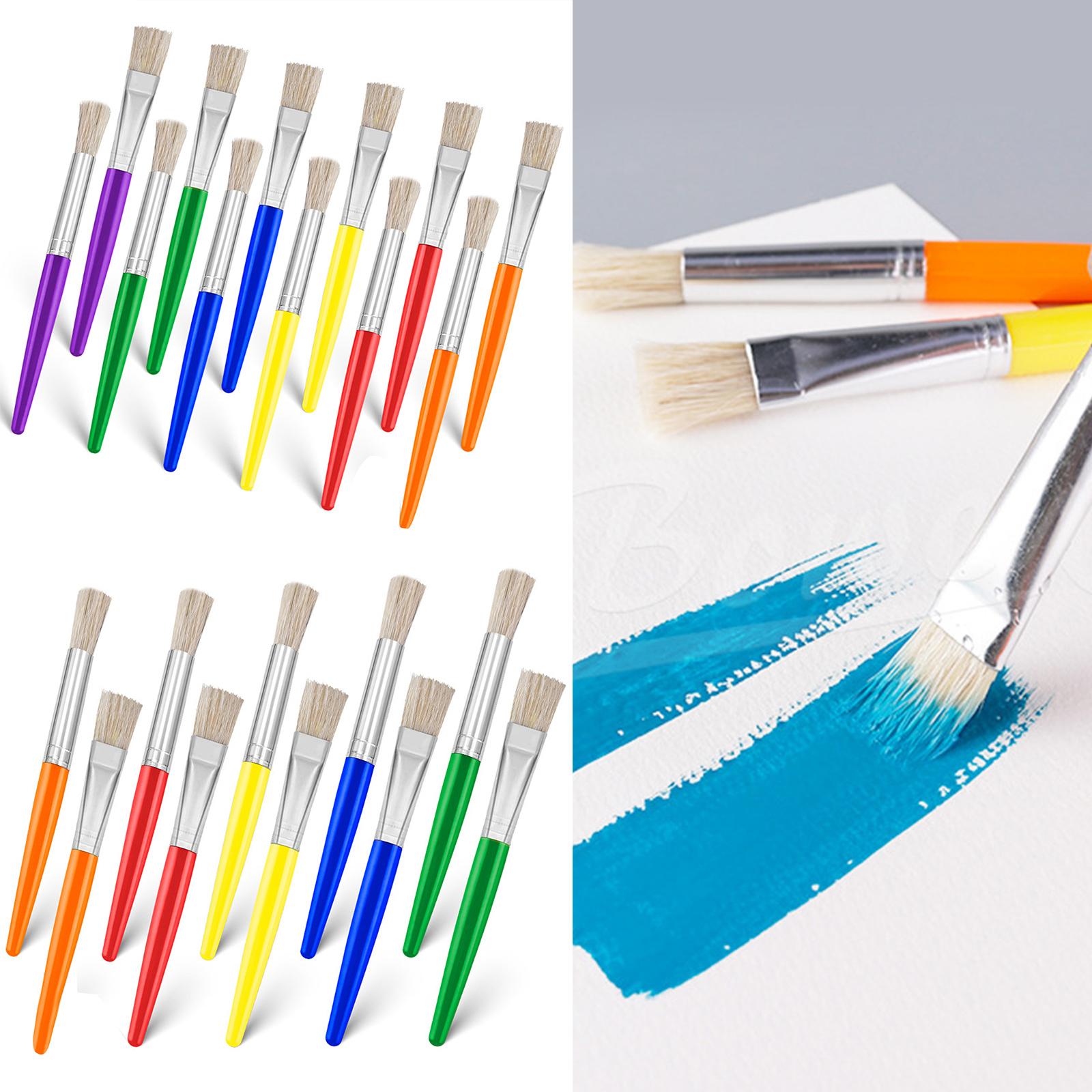 10/12/24/30Pcs Kids Paint Brush Colorful Paint Brush for Artist Beginner Oil Acrylics Watercolor Rock Canvas Painting A
10/12/24/30Pcs Kids Paint Brush Colorful Paint Brush for Artist Beginner Oil Acrylics Watercolor Rock Canvas Painting A