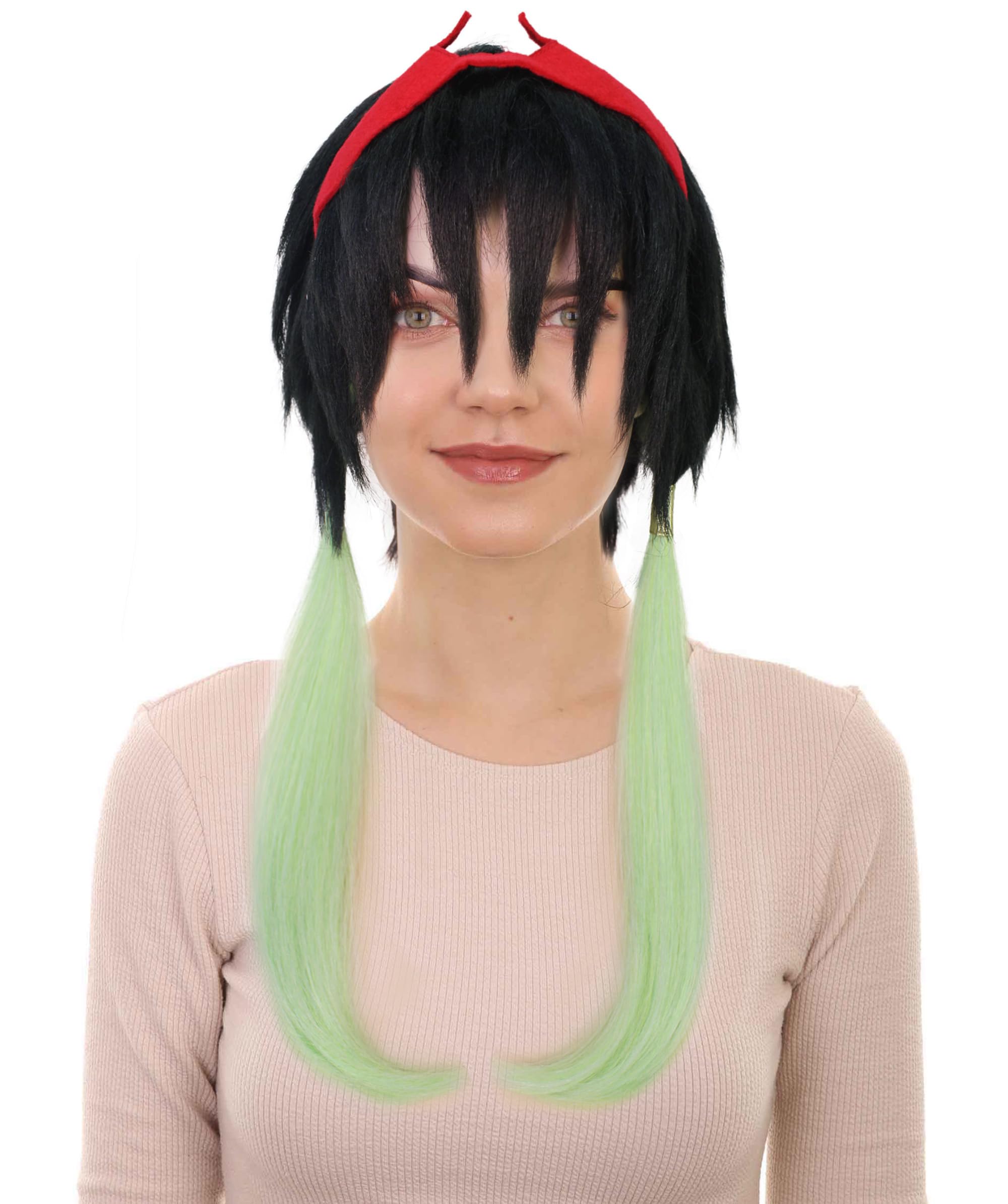 Wigs2you многоцветный черный парик для косплея из аниме-фильма с повязкой на голову, идеально подходит для вечеринки, огнестойкое синтетическое волокно, женский H-5951
Wigs2you многоцветный черный парик для косплея из аниме-фильма с повязкой на голову, идеально подходит для вечеринки, огнестойкое синтетическое волокно, женский H-5951