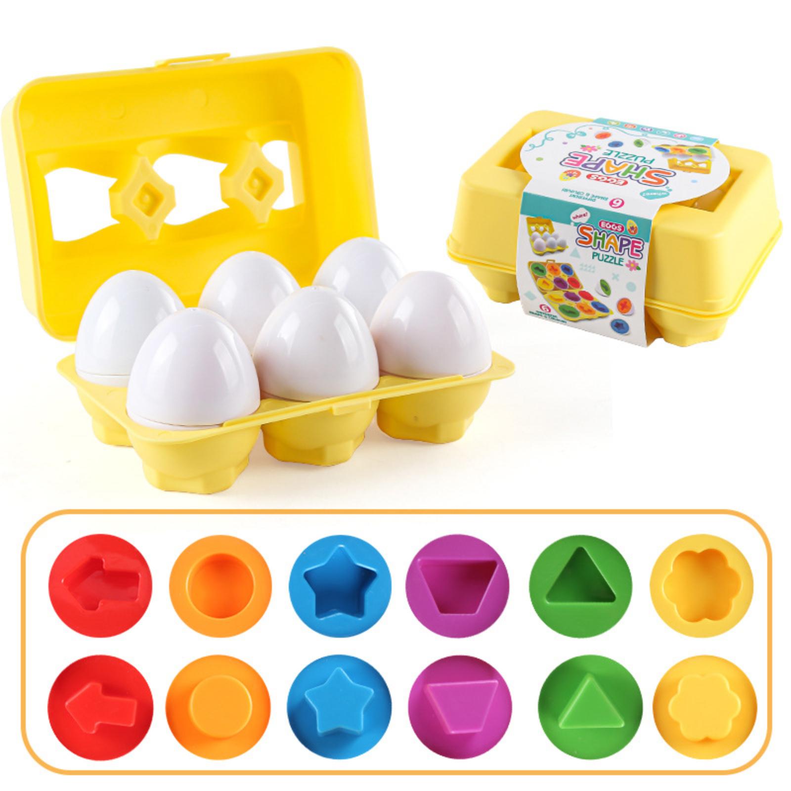 1Box 6 Easter Eggs Matching Toys For Early Childhood Education And Development. One Size
1Box 6 Easter Eggs Matching Toys For Early Childhood Education And Development. One Size