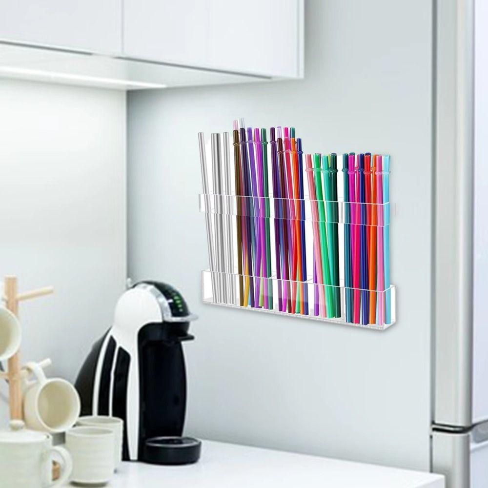 Reusable Straw Storage Dispenser 5 Grids Kitchen Accessories Container Spoons Chopsticks білий
Reusable Straw Storage Dispenser 5 Grids Kitchen Accessories Container Spoons Chopsticks білий