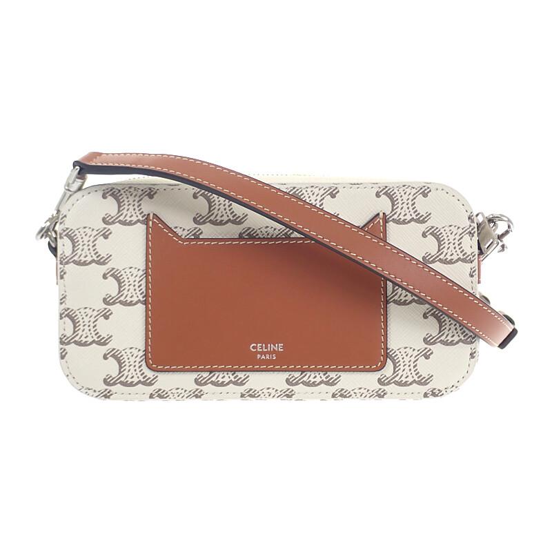 CELINE 10L272DM5.04LE Shoulder Bag Tan/Ecru canvas/leather Women
CELINE 10L272DM5.04LE Shoulder Bag Tan/Ecru canvas/leather Women